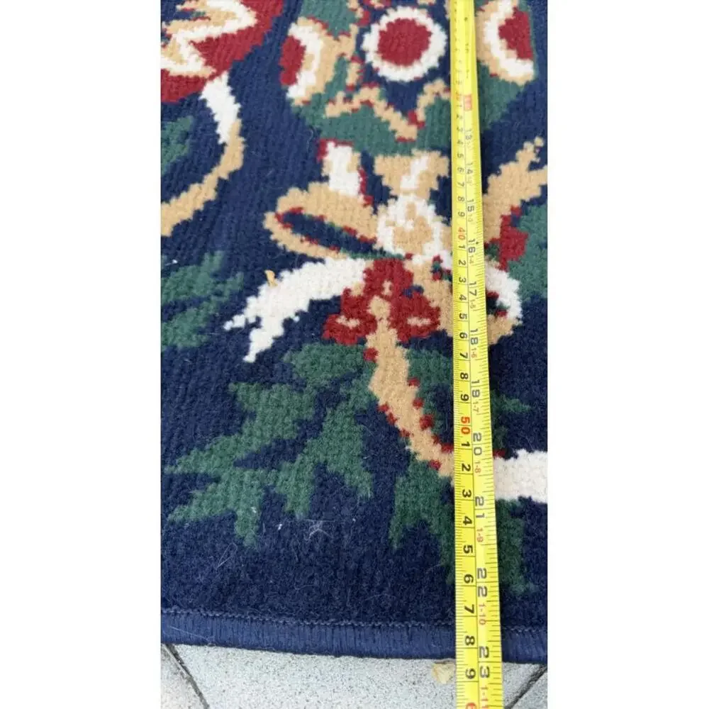 Lot of 4 Holiday Christmas Rugs – Snowman, Santa & Ornaments